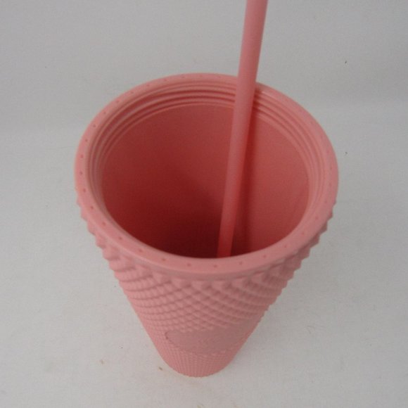 Spring 2020 Starbucks Matte Pink Studded Tumbler - Picture 6 of 8